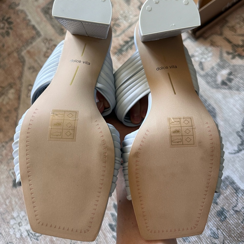 Dolce Vita pilton light blue stella sandals, size 7.5 - Picture 4 of 6